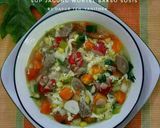 Foto langkah ke 7 dari resep Sop Jagung Wortel Bakso Sosis.
