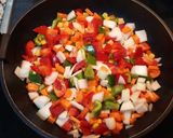 Foto del paso 2 de la receta Arroz basmati con verduras salteadas