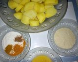 A picture of step 1 of Potatoe balls.