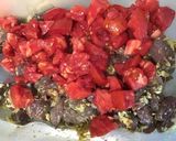 Une image de l'étape 9 de Bœuf épicé au gingembre, ail et tomates.