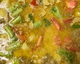 A picture of step 5 of Soto Sapi/Traditional Indonesian Yellow Soup.
