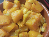 Huevo con calabaza