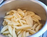 A picture of step 2 of Dry potatoe curry#cookingwith Tomatoescontest.