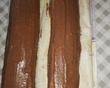 Mogyorókrémes piskótarolád recept fázis 2 fotója