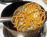 A picture of step 14 of Sev (Gram flour noodles).