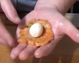 A picture of step 4 of Scotched Quail Egg with Chorizo.