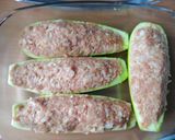 Faszerowana cukinia krok przepisu 5 zdjęcie