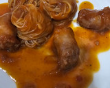 Foto del paso 7 de la receta: Nido de vermicelli (fideos de arroz) con salchichas