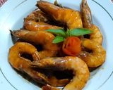 Foto langkah ke 4 dari resep Udang Asam Manis.