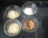 A picture of step 5 of Wheat Jaggery cake twist with sesame seed.