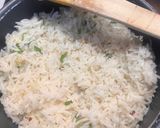 A picture of step 2 of Tawa Paneer Steak on Garlic Rice with Vegetarian 🌱 🍅Gravy ~Unique Party Fusion🥳😋❣️.