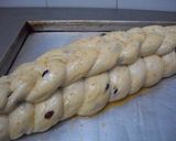 Foto del paso 18 de la receta: Pan de leche y pasas trenzado