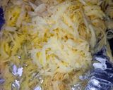 A picture of step 1 of Potato Cheela.