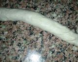 A picture of step 8 of Veg momos.