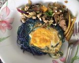 รูปขั้นตอนการทำที่ 7 ของ ไข่ล้อมเส้นอัญชัน (อาหารเด็ก/ไม่ปรุงก่อนขวบ)