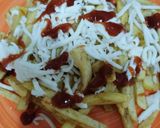 A picture of step 1 of Pizza Fries🍟🍕.