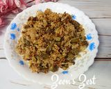 A picture of step 5 of Cabbage and Beans Fry with Dessicated Coconut.