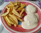 Foto del paso 4 de la receta: Filetes rusos con salsa de queso