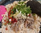 Foto langkah ke 6 dari resep Pepes Tahu Bakso.