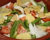 Foto del paso 1 de la receta Patatas con multiverduras al horno