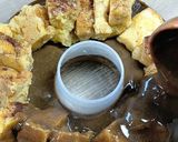 Foto langkah ke 8 dari resep Puding Roti Marie.