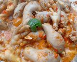 Foto langkah ke 4 dari resep Ceker Bumbu Kencur Pedas.