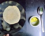 A picture of step 8 of Punjabi Chini ka Parantha.
