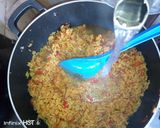 A picture of step 3 of Jollof rice.
