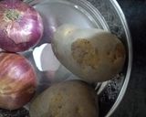 दाल बडी नमकीन बिरयानी (Dal vadi namkeen biryani recipe in hindi) रेसिपी चरण 1 फोटो