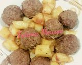 A picture of step 8 of Kofta with Potatoes and Lemon.