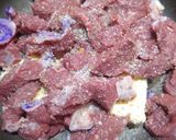 Foto del paso 4 de la receta: Picanha en cerveza, torre de papas, jamón y gratinadas a caballo