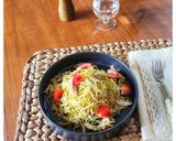 Foto langkah ke 5 dari resep Creamy Roasted Chicken Pesto Pasta.