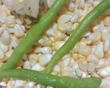A picture of step 1 of Corn Thalipith.