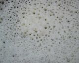 A picture of step 3 of Appam and veg kurma.