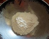 A picture of step 1 of Tri-colour Chicken Walnut Momos.