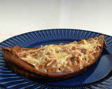 Foto del paso 12 de la receta: Berenjenas rellenas con boloñesa vegetal