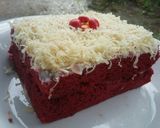 Foto langkah ke 8 dari resep Cake Red Velvet Kukus sederhana.