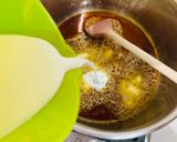 Mézes karamell torta recept fázis 8 fotója