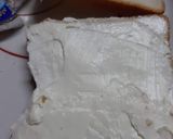 A picture of step 1 of Cream Cheese Sandwich 😋👌.