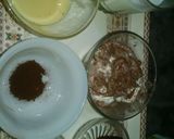 A picture of step 1 of Tiramisu Frappe.