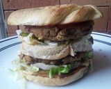 Foto del paso 16 de la receta: Hamburguesa doble de lentejas y atún🤔😋😉