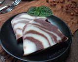 Foto langkah ke 8 dari resep PUDING ZEBRA Roti Tawar.