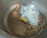 A picture of step 1 of Carrot and lentil soup.