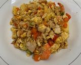 Foto langkah ke 4 dari resep Nasi goreng nanas.