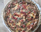 Une image de l'étape 14 de Quiche à la parmigiana,un peu d'Italie dans vos quiches.