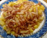 Foto del paso 3 de la receta: Revuelto de patatas con bacon a las 4 pimientas