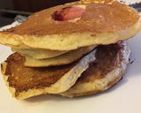 Foto del paso 4 de la receta: Hot cakes con frutilla