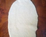 A picture of step 2 of African fish roll.