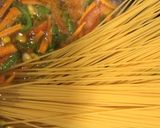 A picture of step 3 of Spaghetti one pot meal.