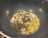 A picture of step 2 of Methi Dal with Special Lasooni Tadka.